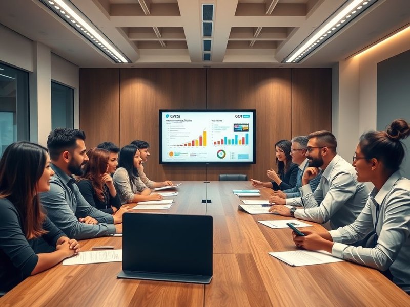 An example of a professional Training Report on a laptop screen