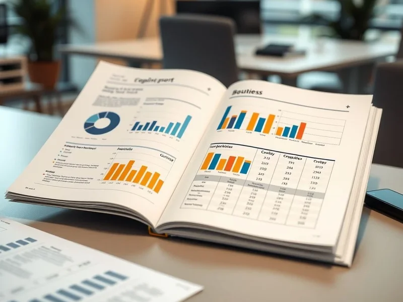 Bagan yang menampilkan data untuk Competitor Analysis Report