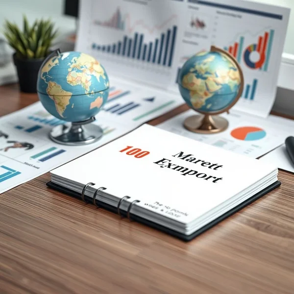 Image of a globe with charts and graphs, representing a Market Expansion Report