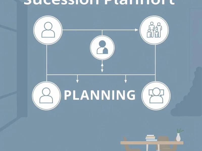Um fluxograma para um Succession Planning Report