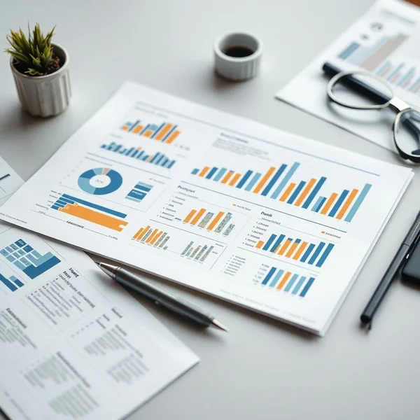 Un gráfico que muestra crecimiento, ilustrando un Business Development Report