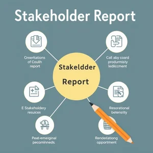Cómo redactar un Stakeholder Report guía profesional