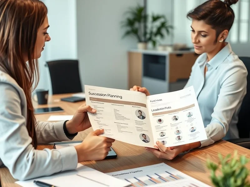 Een stroomdiagram voor een Succession Planning Report