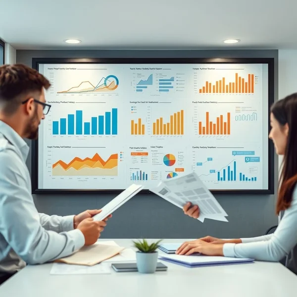 Een grafiek die verbeterde prestaties toont, representatief voor een Efficiency Report