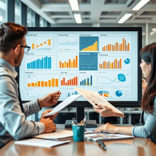 Диаграмма, показывающая рост, иллюстрирует Business Development Report