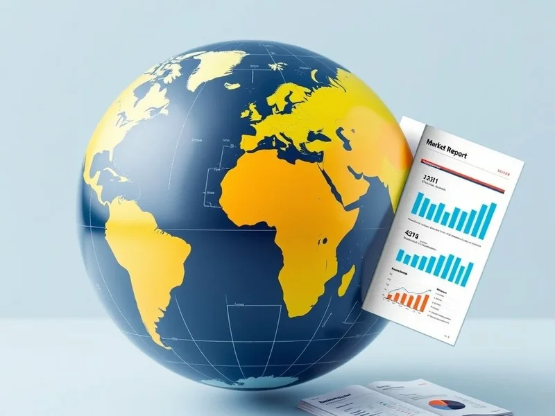 Image of a globe with charts and graphs, representing a Market Expansion Report