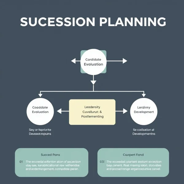 A flowchart for a Succession Planning Report