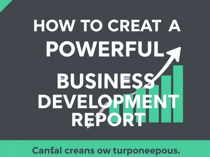 กราฟแสดงการเติบโต ซึ่งเป็นภาพประกอบของ Business Development Report