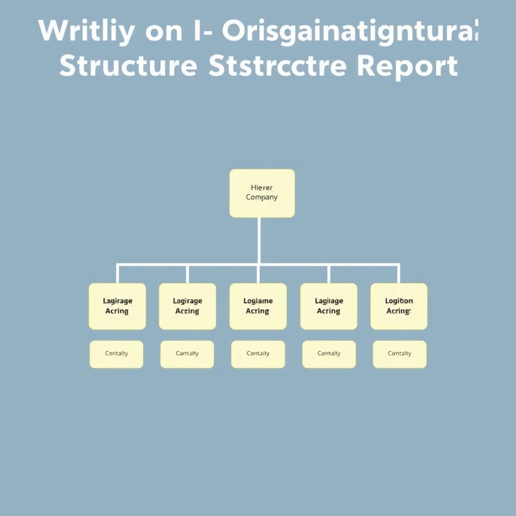 如何撰写Organizational Structure Report清晰指南
