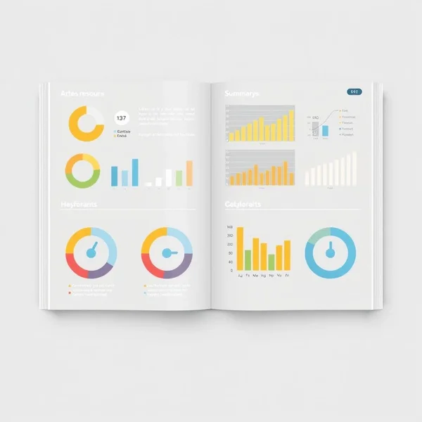 A chart showing growth, illustrating a Business Development Report