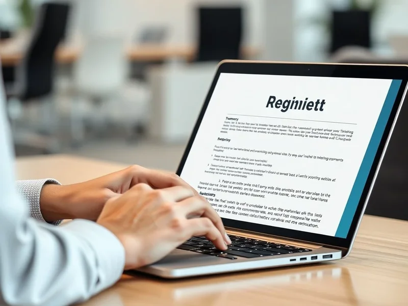 노트북 화면에 나타난 전문적인 Training Report 예시