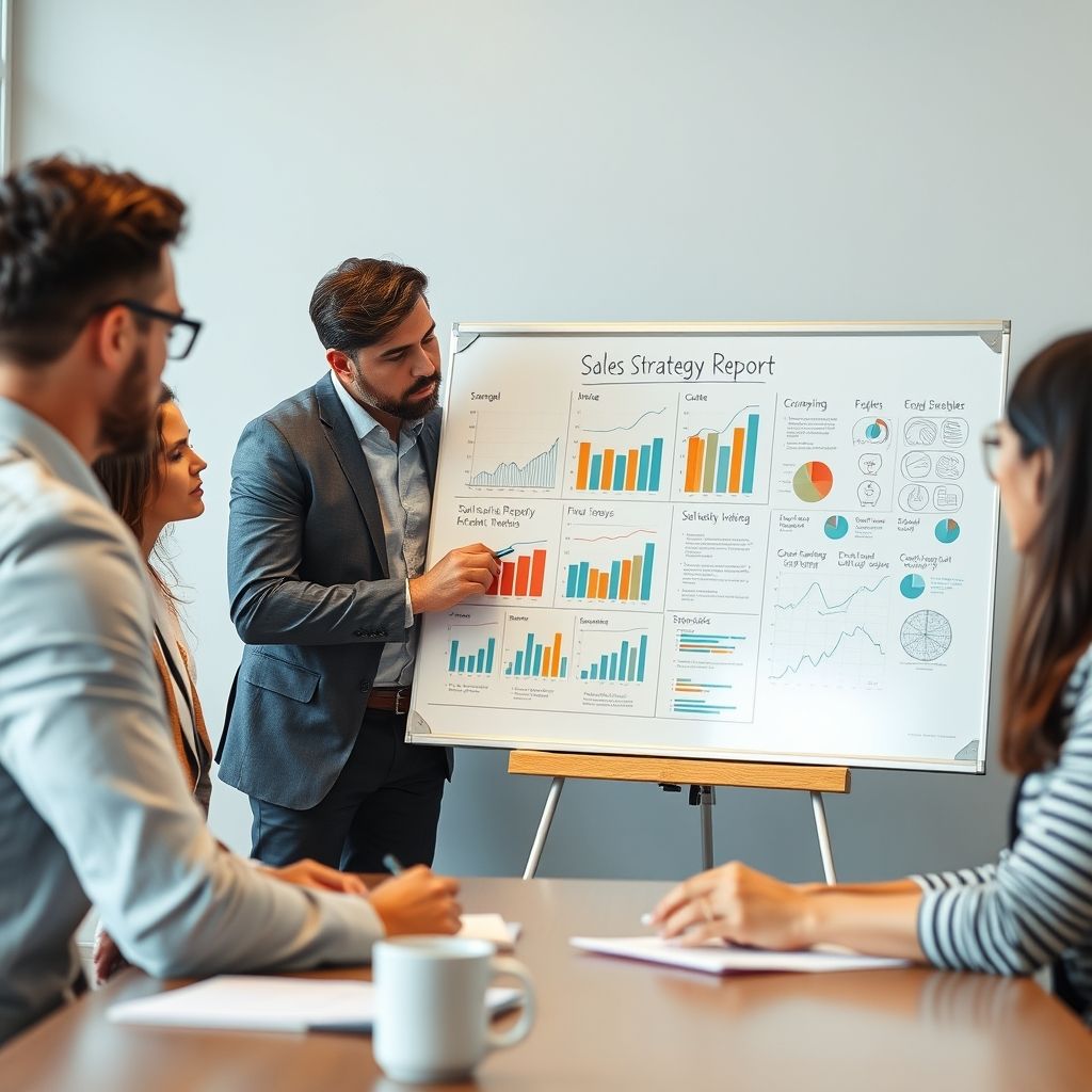 Beherrschung des Sales Strategy Report für professionelles Business-Englisch