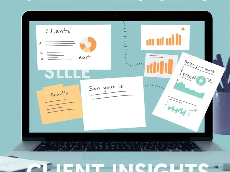 Rapport d'Intelligence Client