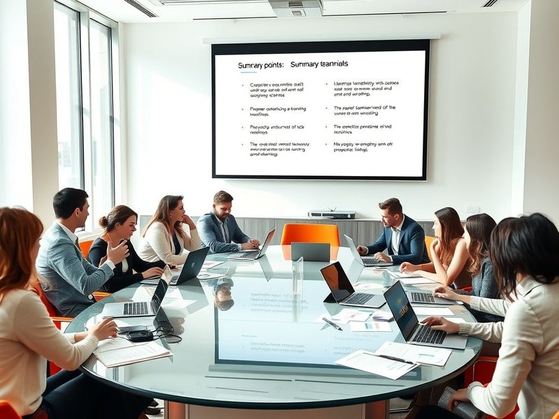 Mastering the Meeting Summary Report