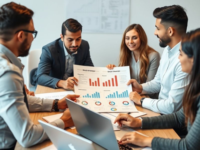 تقرير استراتيجية المبيعات