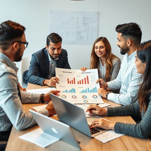 تقرير استراتيجية المبيعات