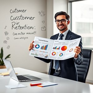 Apprendere il Customer Retention Report in Business English: Guida a struttura, frasi e vocabolario