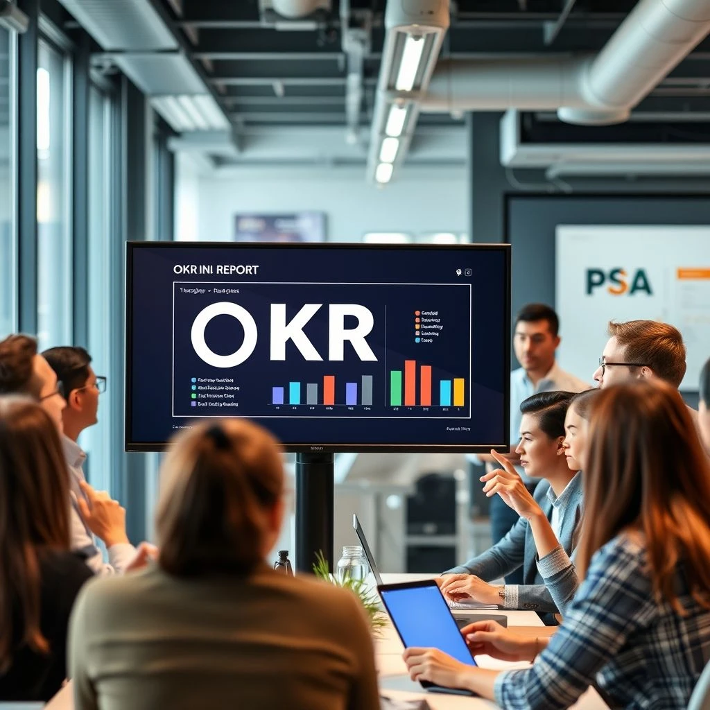 Maîtrisez votre OKR Report Un guide pour professionnels en anglais langue seconde