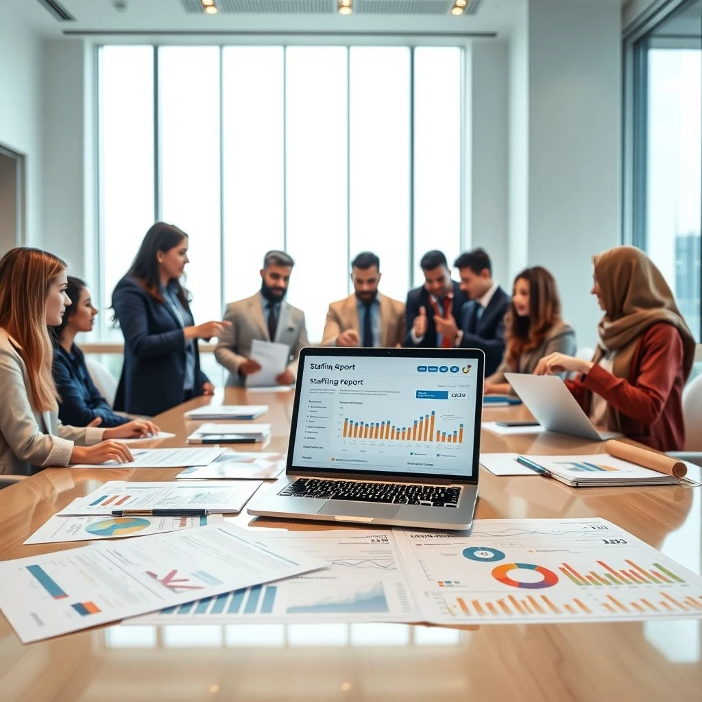 إتقان Staffing Report دليلك إلى الإنجليزية المهنية في الأعمال