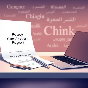 إتقان Policy Compliance Report دليل شامل لمتخصصي اللغة الإنجليزية كلغة ثانية