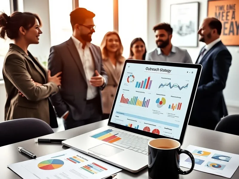 Imagen: Un Outreach Strategy Report en acción