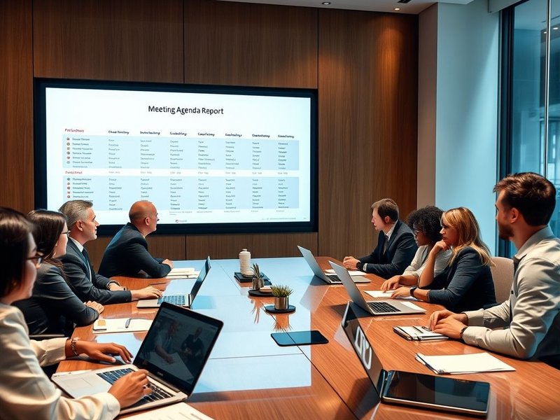 Meeting Agenda Report