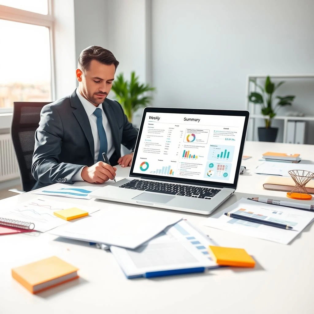 Làm Chủ Tiếng Anh Kinh Doanh với Weekly Summary Report Viết Báo Cáo Ấn Tượng