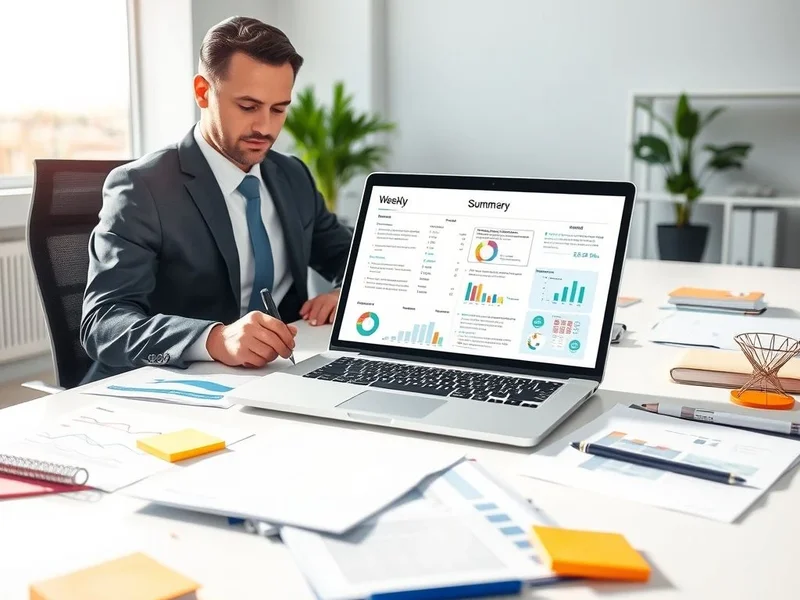 Image: Weekly Summary Report