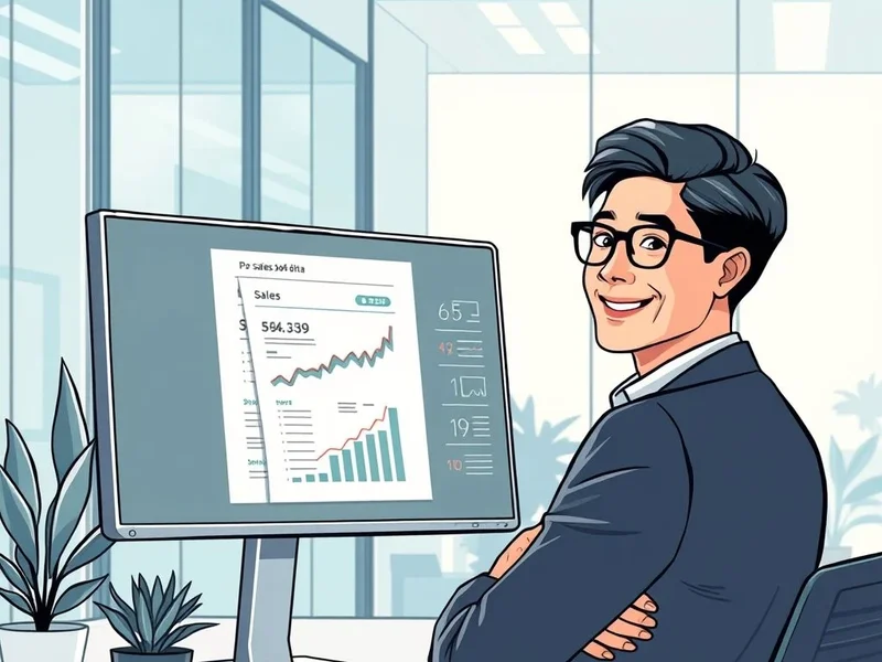 Exemple de Sales Comparison Report