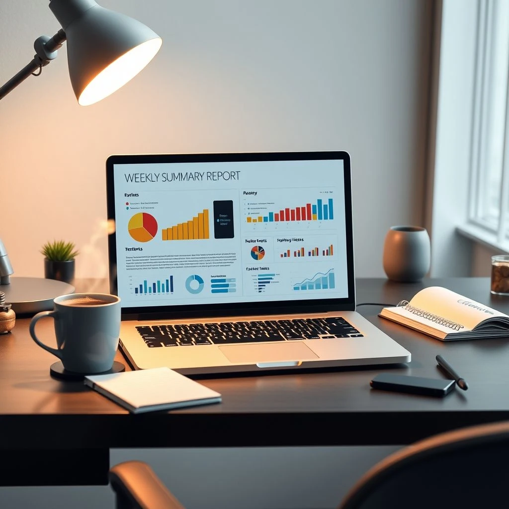 Weekly Summary Report Maîtrisez votre anglais professionnel rédaction claire