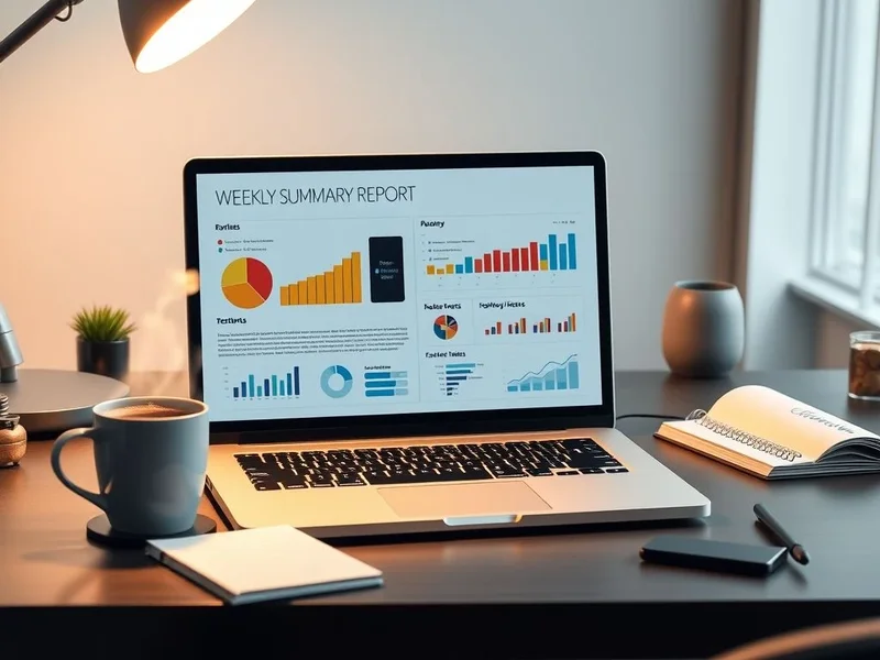 Image: Weekly Summary Report