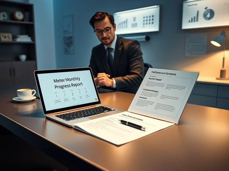 Monthly Progress Report