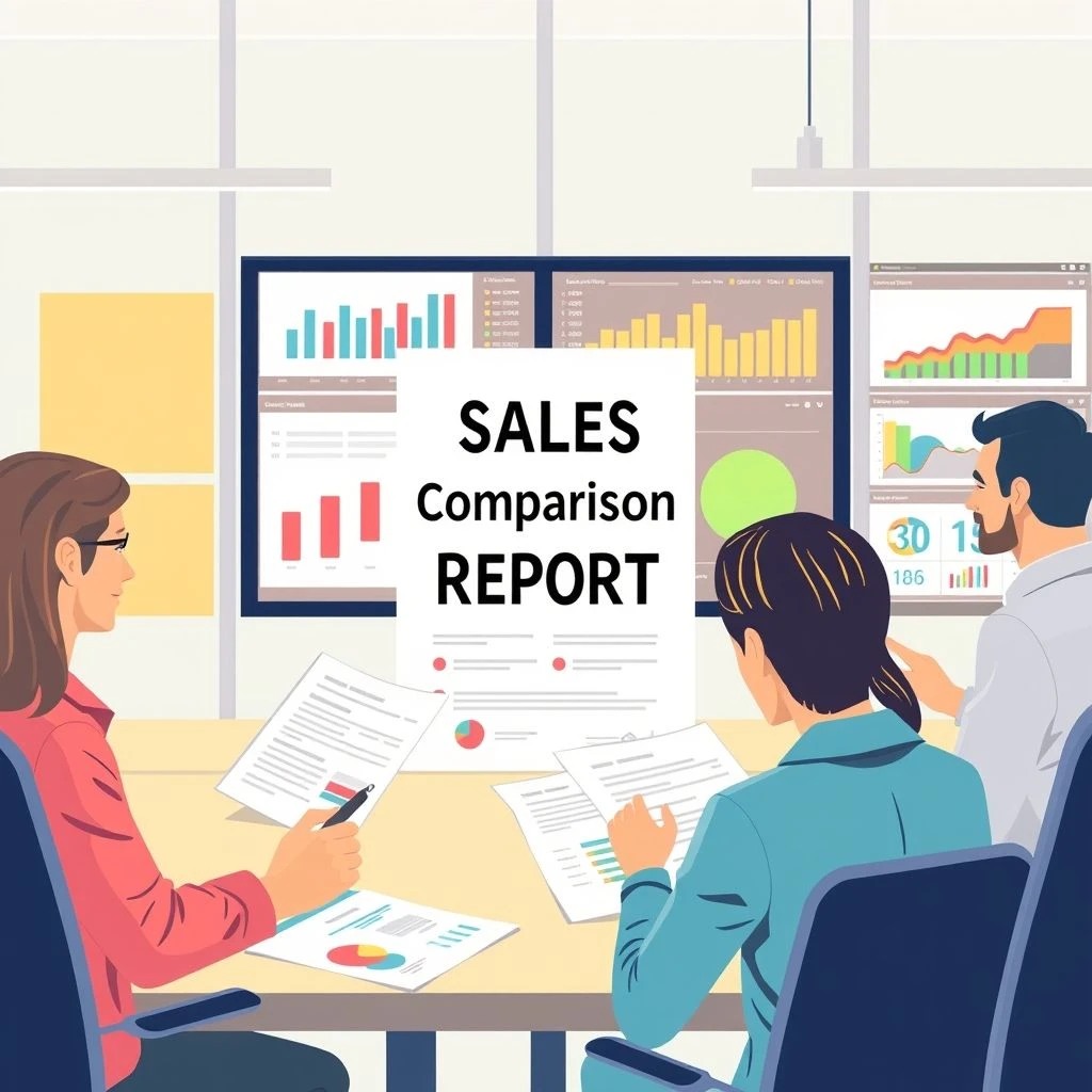 Sales Comparison Report 마스터하기 비즈니스 영어 성공 가이드