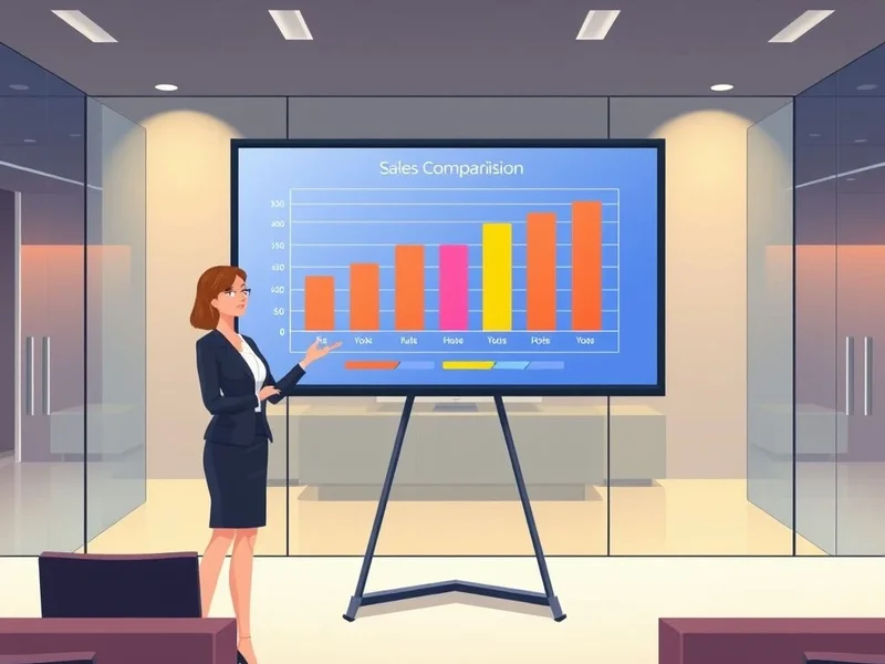 Sales Comparison Report Sample