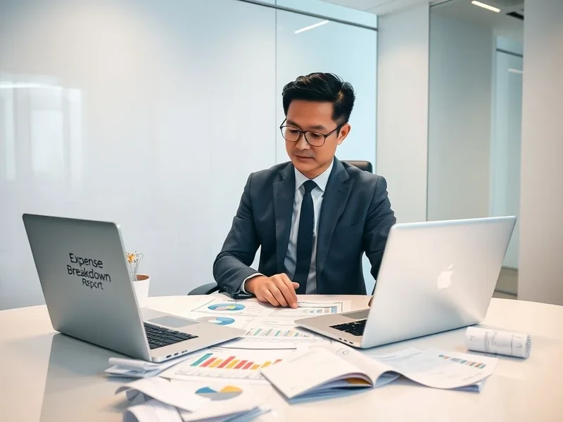 Expense Breakdown Report Example