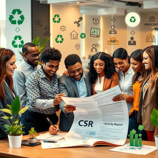 CSR Activity Report writing tips and examples