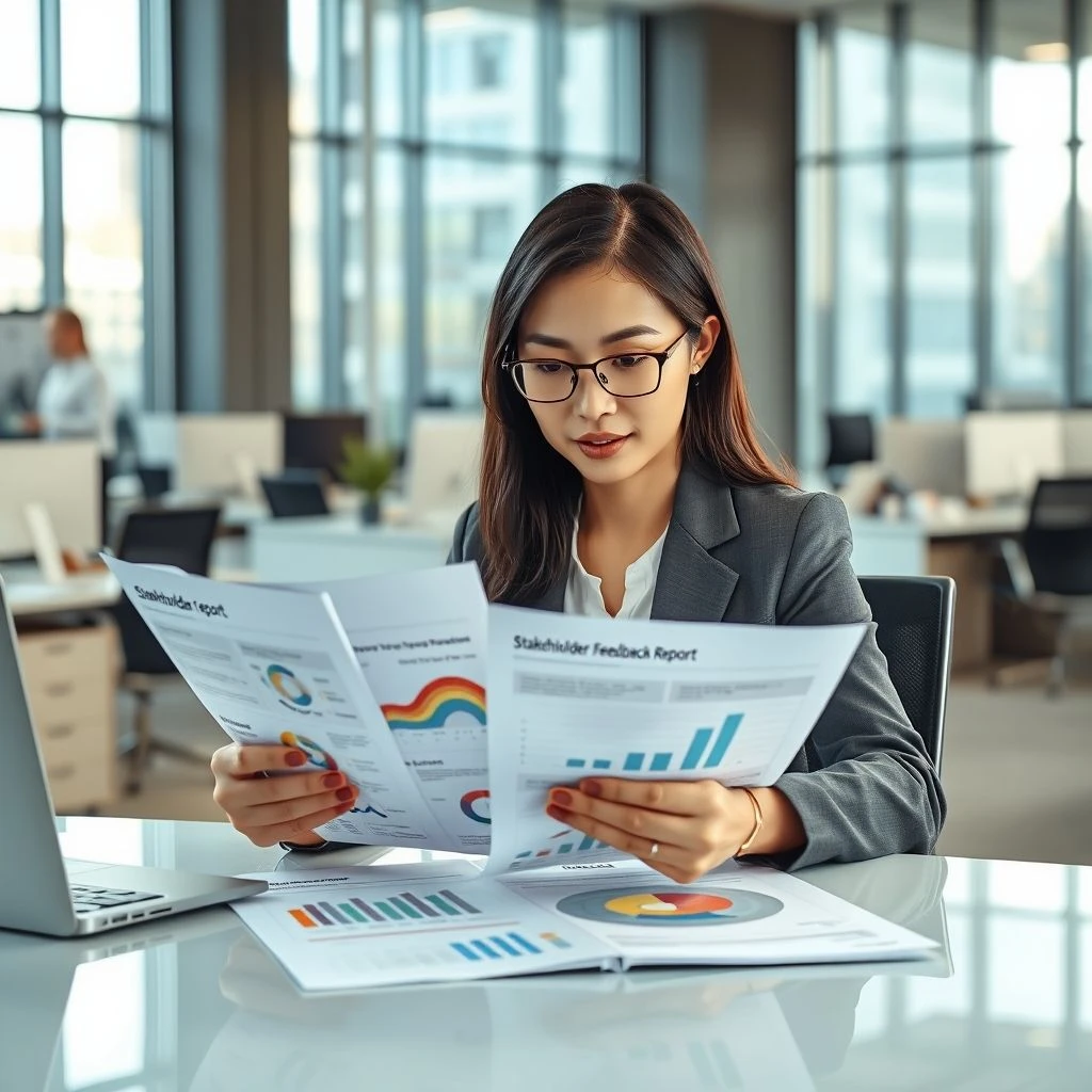 掌握专业商务英语的 Stakeholder Feedback Report 什么是 关键组成部分 实用表达 核心词汇 结论