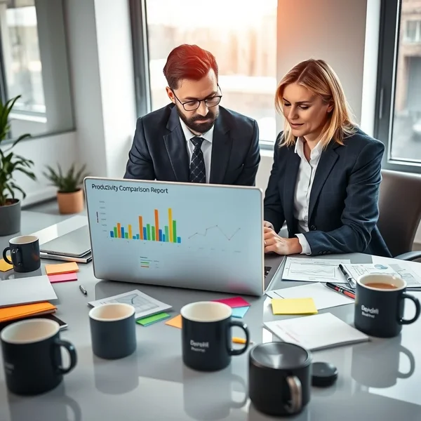Visualizing Productivity Comparison Report Data