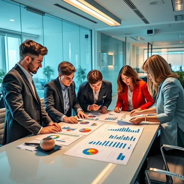 Het visualiseren van gegevens uit het Productivity Comparison Report