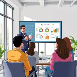 Maîtrisez l’anglais des affaires avec un Organizational Goals Report efficace