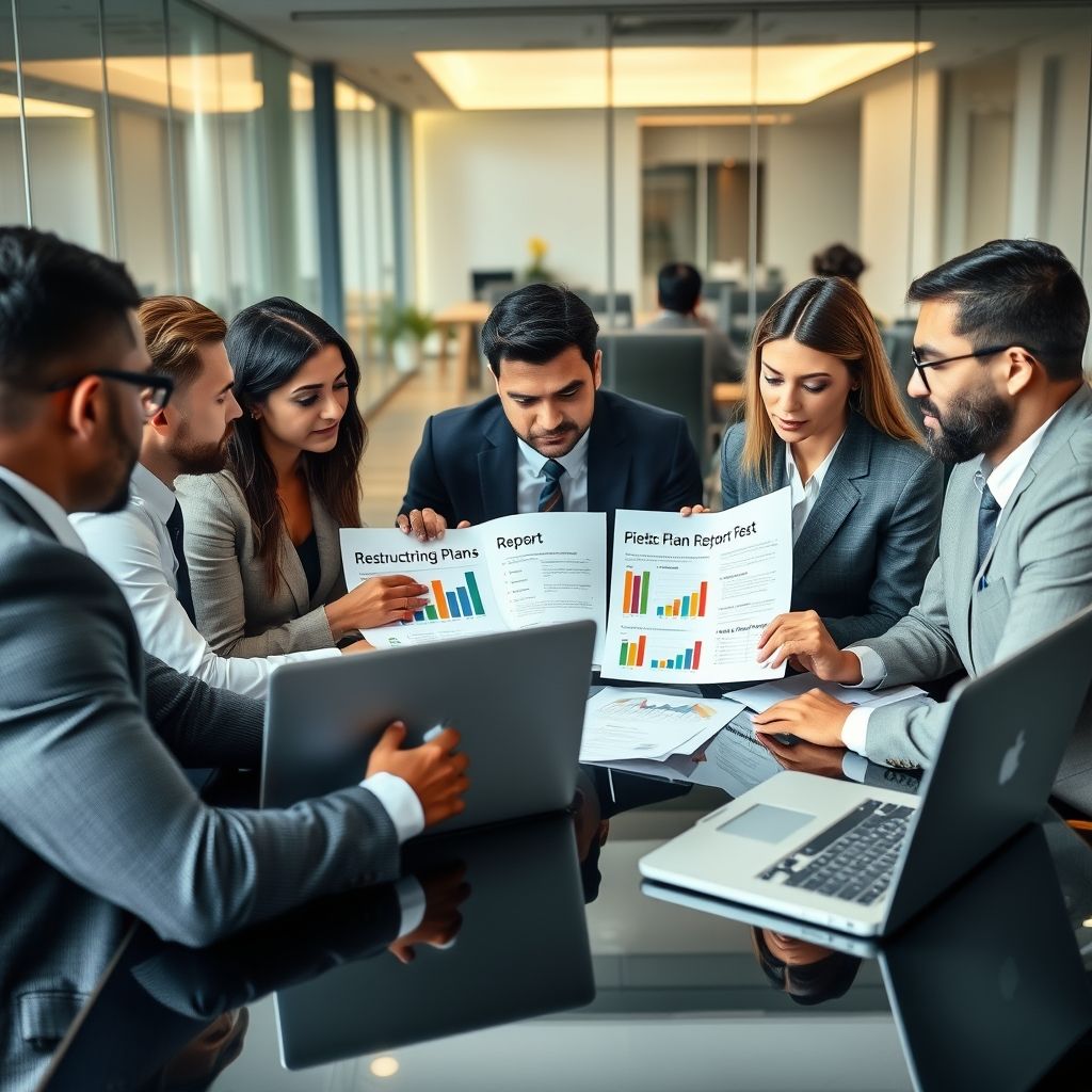 إتقان تقرير خطة إعادة الهيكلة Restructuring Plan Report دليل للمحترفين