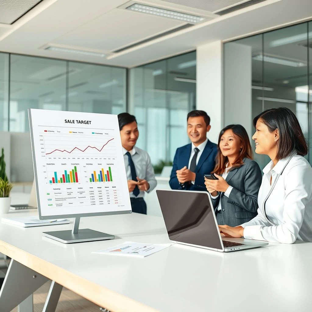 Làm Chủ Báo Cáo Sales Target Report Hướng Dẫn Thành Công Tiếng Anh Thương Mại