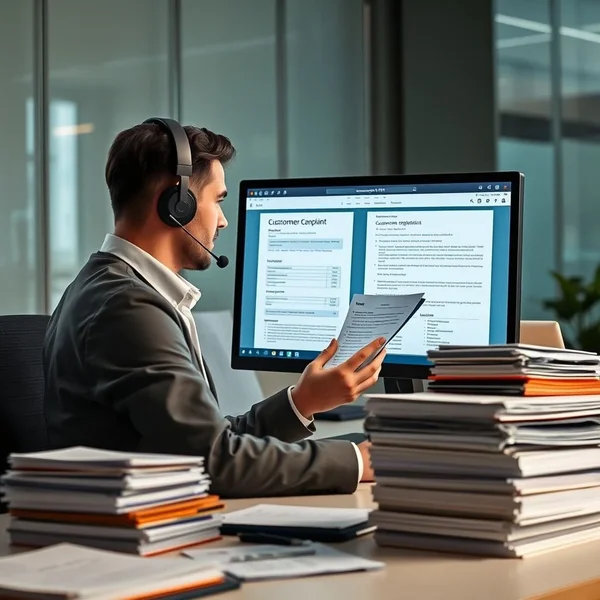Esempio di Client Complaint Report
