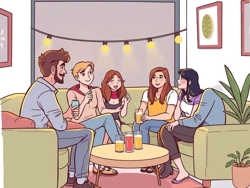 A lively After-party with music and dancing