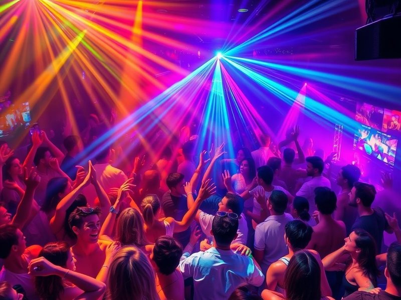 A lively party scene illustrating the slang term Jumping