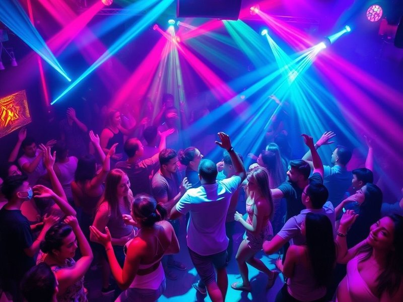 A lively party scene illustrating the slang term Jumping