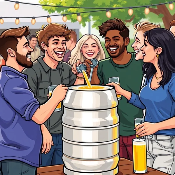 Capire il termine Kegger alle feste del campus