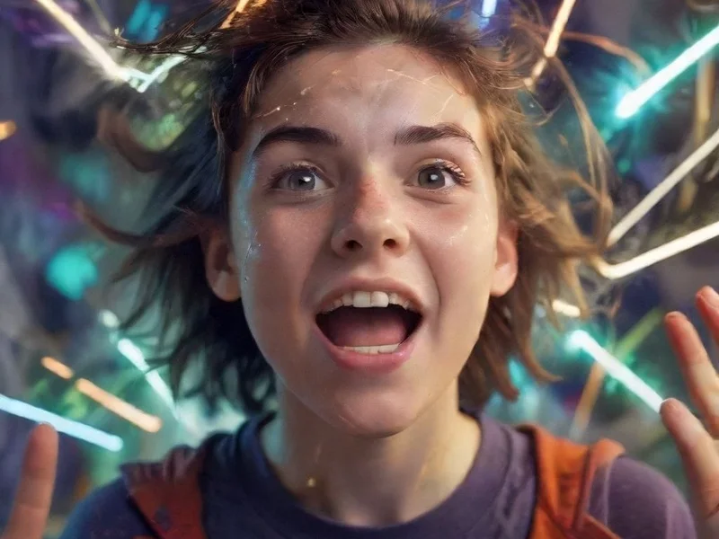 An image illustrating the excitement of something being Lit