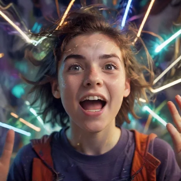 An image illustrating the excitement of something being Lit