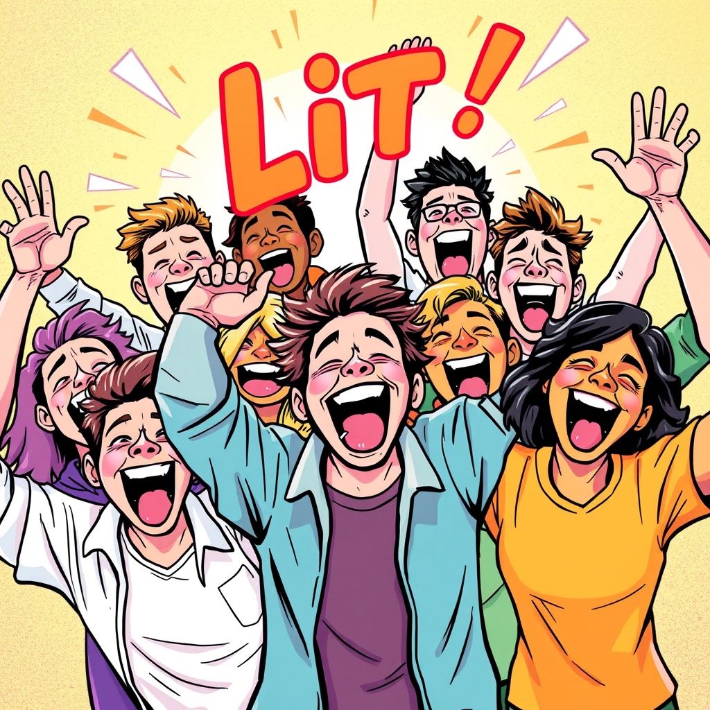 "Lit" erklärt So benutzt du diesen englischen Slang wie ein Muttersprachler